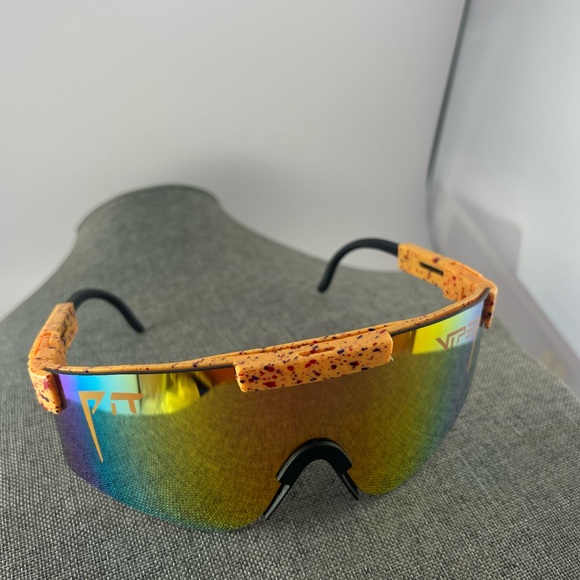 Pit Viper Sports Polarized Sunglasses UV400 Fashion Cycling Glasses C26 - Picture 1 of 7